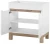 Zestaw mebli łazienkowych BALI WHITE z szafką pod umywalkę 80 cm - 4 elementy