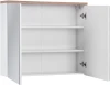Zestaw mebli łazienkowych BALI WHITE 1 z szafką pod umywalkę 80 cm - 7 elementów