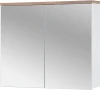 Zestaw mebli łazienkowych BALI WHITE 1 z szafką pod umywalkę 80 cm - 7 elementów