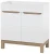 Zestaw mebli łazienkowych BALI WHITE 1 z szafką pod umywalkę 80 cm - 7 elementów