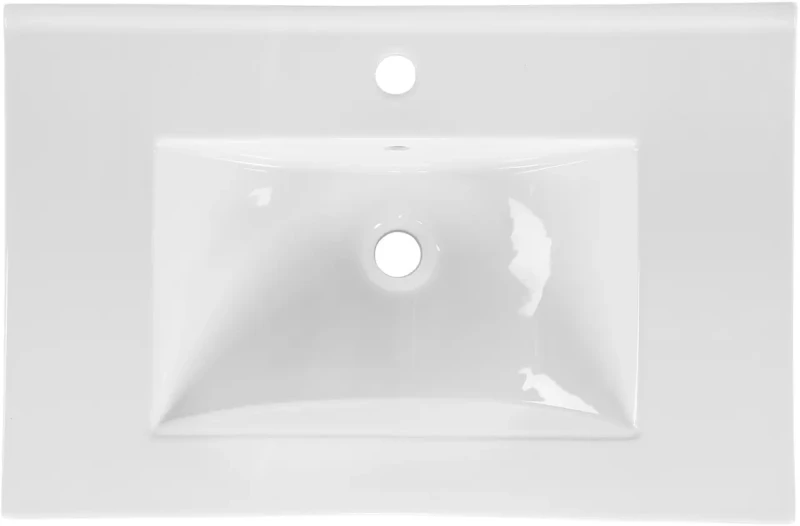 Zestaw mebli łazienkowych BALI WHITE 800 z szafką pod umywalkę 80 cm - 4 elementy