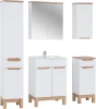 Zestaw mebli łazienkowych BALI WHITE z szafką pod umywalkę 60 cm - 7 elementów