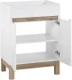 Zestaw mebli łazienkowych BALI WHITE z szafką pod umywalkę 60 cm - 4 elementy