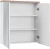 Zestaw mebli łazienkowych BALI WHITE z szafką pod umywalkę 60 cm - 5 elementów