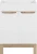 Zestaw mebli łazienkowych BALI WHITE z szafką pod umywalkę 60 cm - 5 elementów