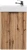 Szafka łazienkowa 40 cm ADEL OAK z umywalką Vedea