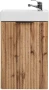 Szafka łazienkowa 40 cm ADEL OAK z umywalką Vedea