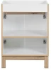 Zestaw mebli łazienkowych BALI WHITE z umywalką LAVA 60 cm - 3 elementy