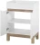 Zestaw mebli łazienkowych BALI WHITE z umywalką LAVA 60 cm - 3 elementy