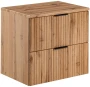 Szafka pod umywalkę 60 cm ADEL OAK z blatem 60 cm (aranżacja)