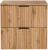 Szafka pod umywalkę 60 cm ADEL OAK z blatem 60 cm (aranżacja)
