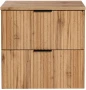 Szafka pod umywalkę 60 cm ADEL OAK z blatem 60 cm (aranżacja)