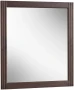 Lustro łazienkowe w ramie 80 cm RETRO brąz