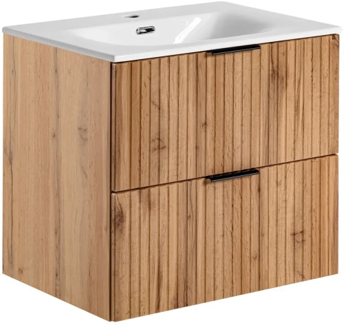 Zestaw mebli łazienkowych ADEL OAK szafka 60 cm z umywalką Sky