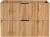Szafka pod umywalkę 80 cm ADEL OAK (szafka pod umywalkę ADEL OAK 82-80-B-2S)