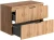 Szafka pod umywalkę 80 cm ADEL OAK z blatem 80 cm