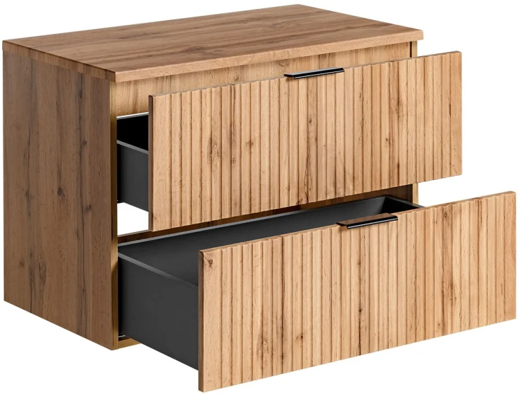 Szafka pod umywalkę 80 cm ADEL OAK z blatem 80 cm
