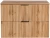 Szafka łazienkowa 80 cm ADEL OAK z umywalką SMILE i blatem 80 cm
