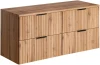 Zestaw mebli łazienkowych ADEL OAK z blatem 120 cm - 3 elementy