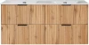 Zestaw mebli łazienkowych ADEL OAK 120 cm z umywalką Sky - 5 elementów