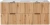 Zestaw mebli łazienkowych ADEL OAK 120 cm z umywalką Sky - 5 elementów