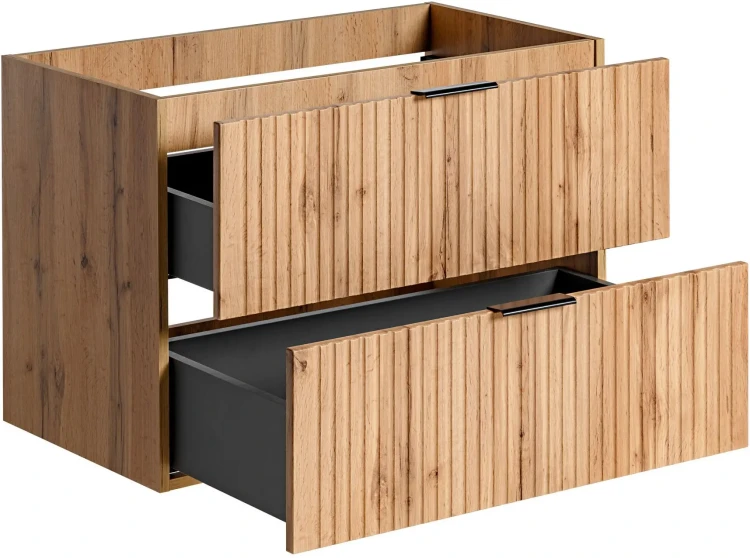 Zestaw mebli łazienkowych ADEL OAK A01 (szafka pod umywalkę ADEL OAK 82-80-B-2S)