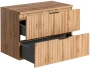 Zestaw mebli łazienkowych ADEL OAK A01 (szafka pod umywalkę ADEL OAK 82-80-B-2S)