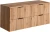 Zestaw mebli łazienkowych ADEL OAK A02 (2 x szafka pod umywalkę ADEL OAK 82-60-B-2S z blatem)