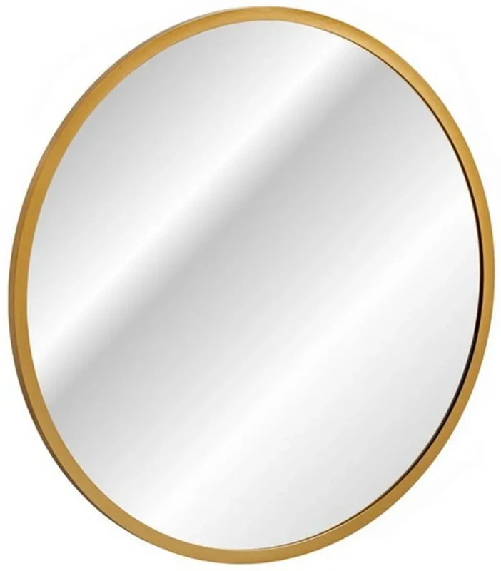 Zestaw mebli łazienkowych ADEL BLACK A01 (lutro LED ZŁOTE HESTIA FI600)