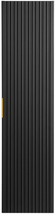 Zestaw mebli łazienkowych ADEL BLACK A01 (słupek wysoki ADEL BLACK 80-01-B-1D)