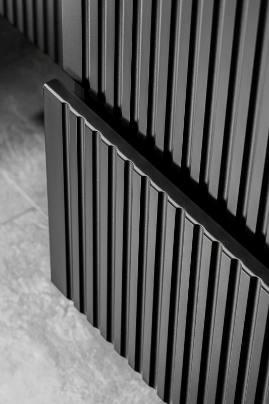 Zestaw mebli łazienkowych ADEL BLACK A01 z szafką pod umywalkę 60 cm - 5 elementów