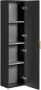 Zestaw mebli łazienkowych ADEL BLACK A02 (słupek wysoki ADEL BLACK 80-01-B-1D)