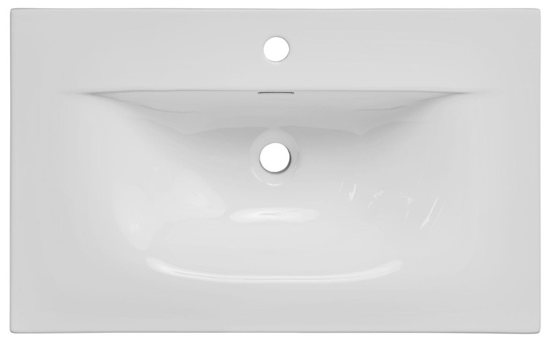 Zestaw mebli łazienkowych ADEL BLACK A02 (umywalka ceramiczna SKY 60-8099)