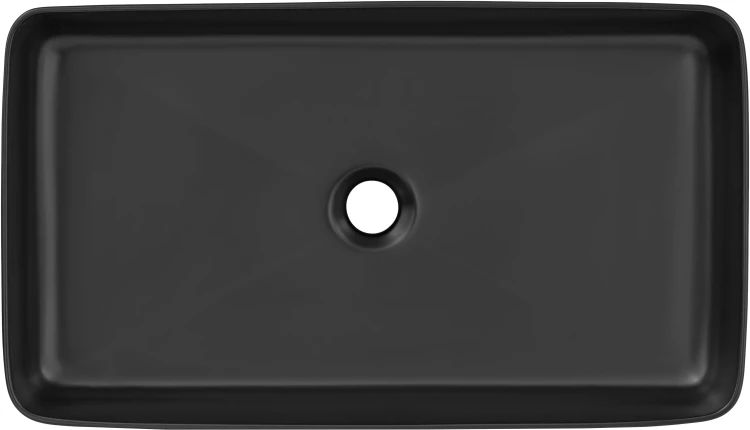Szafka łazienkowa 100 cm DEVON dąb shetland/grafit z umywalką SLIM (umywalka ceramiczna UM-6275 SLIM 60 BLACK DP)