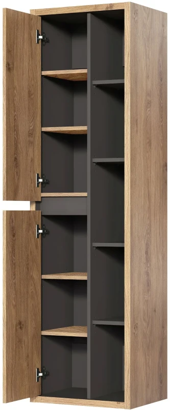 Zestaw mebli łazienkowych DEVON A1 z szafką pod umywalkę 100 cm (słupek wysoki DEVON 801 FSC)