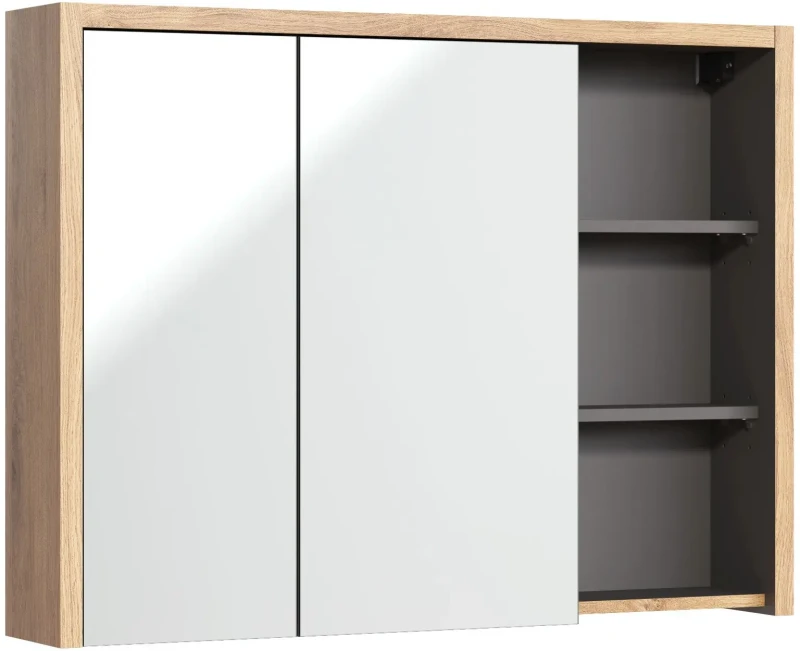 Zestaw mebli łazienkowych DEVON A1 z szafką pod umywalkę 100 cm (szafka z lustrem DEVON 846 -100 CM FSC)