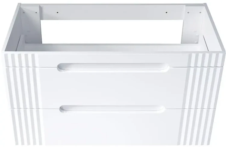 Zestaw mebli łazienkowych FIJI WHITE 120 cm (szafka pod umywalkę FIJI WHITE 82-120-D-2S)