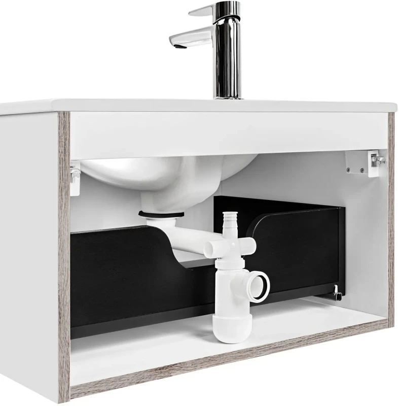 Zestaw mebli łazienkowych FIJI WHITE 120 cm (syfon PRELOC 400)