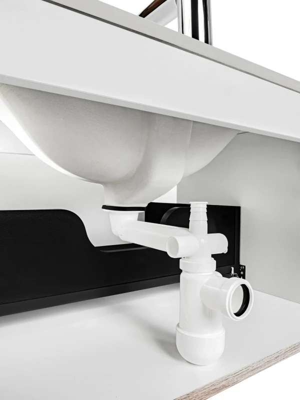 Zestaw mebli łazienkowych FIJI WHITE 120 cm (syfon PRELOC 400)