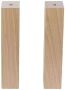 Zestaw mebli łazienkowych FIJI WHITE 120 cm (nóżki proste DĄB COAST EVOKE)