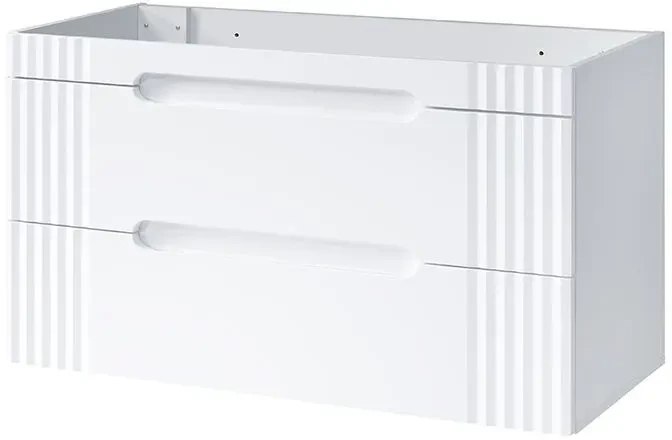 Zestaw mebli łazienkowych FIJI WHITE (szafka pod umywalkę FIJI WHITE 82-120-D-2S)
