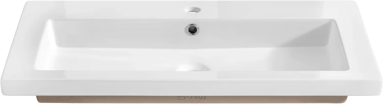 Zestaw mebli łazienkowych FIJI WHITE 100 cm (umywalka ceramiczna UM-8070 SPIRIT 100)
