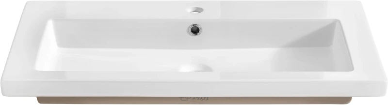 Zestaw mebli łazienkowych FIJI WHITE 100 cm (umywalka ceramiczna UM-8070 SPIRIT 100)