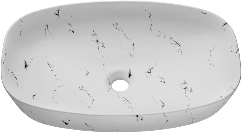 Zestaw mebli łazienkowych FIJI WHITE (umywalka ceramiczna nablatowa UN-MEGI-MW13)