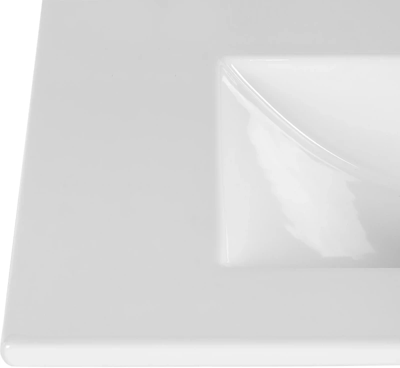Zestaw mebli łazienkowych FIJI WHITE 80 cm (umywalka ceramiczna UM-CFP LAVA 80D)