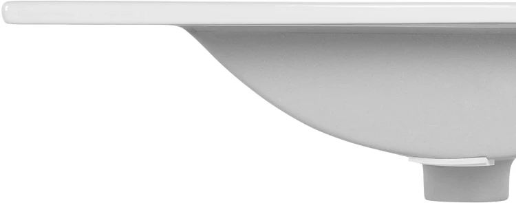 Zestaw mebli łazienkowych FIJI WHITE 80 cm (umywalka ceramiczna UM-CFP LAVA 80D)