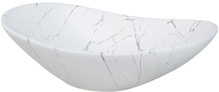 Zestaw mebli łazienkowych FIJI WHITE (umywalka ceramiczna nablatowa UN-LENA-MW17)