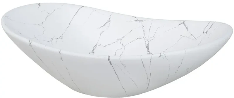 Zestaw mebli łazienkowych FIJI WHITE (umywalka ceramiczna nablatowa UN-LENA-MW17)