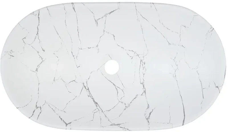 Zestaw mebli łazienkowych FIJI WHITE (umywalka ceramiczna nablatowa UN-LENA-MW17)