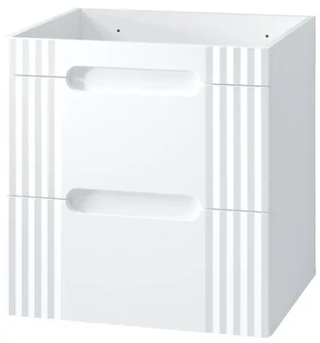 Zestaw mebli łazienkowych FIJI WHITE 60 cm (szafka pod umywalkę FIJI WHITE 82-60-D-2S)